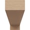 Ekena Millwork 2"W x 12"D x 4"H Thin Clemmons Rough Cedar Woodgrain TimberThane Corbel, Primed Tan CORUR02X12X04CLERCPR - alternate 5